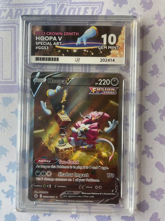 2023 - Hoopa V - Crown Zenith - GG53/GG70 (10 GEM MINT)