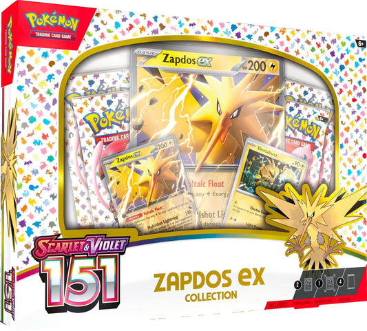 Pokémon TCG: Scarlet & Violet : 151 – Zapdos ex Collection