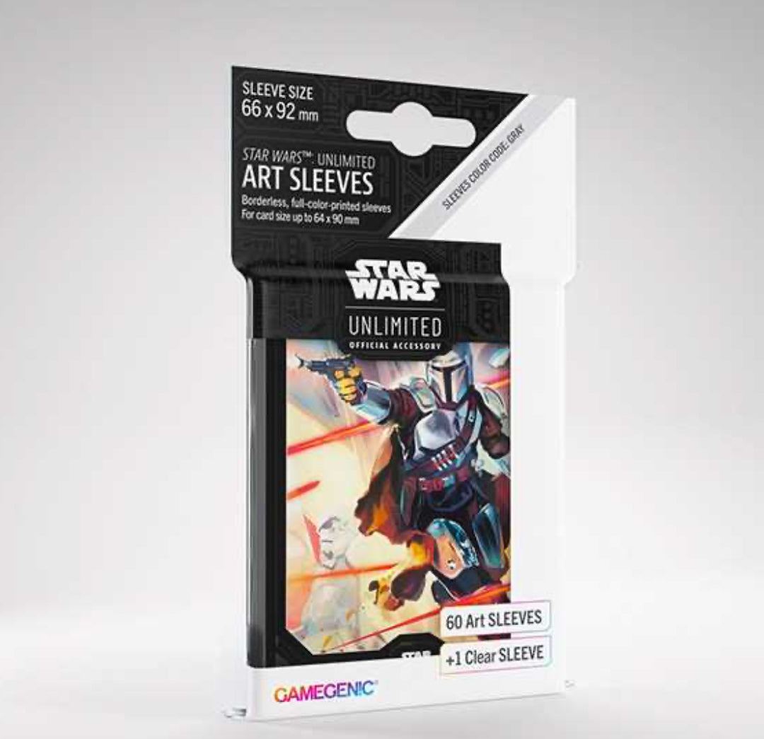 Gamegenic Star Wars: Unlimited Art Sleeves - Mandalorian