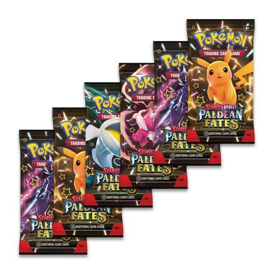 Pokémon TCG:
Scarlet & Violet 4.5
Paldean Fates
Booster Pack