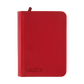 ZIP BINDER RED 4-POCKET