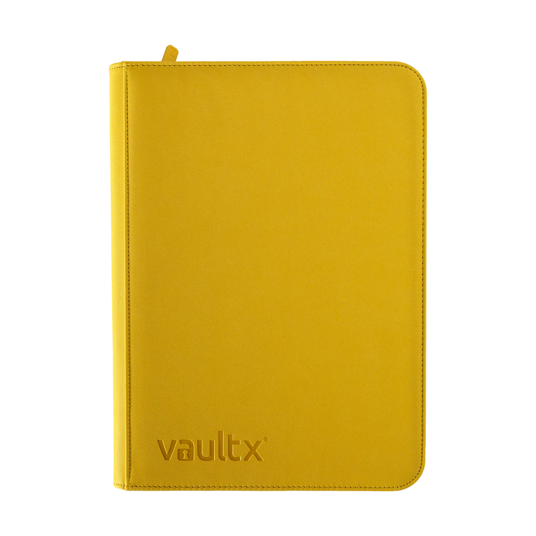 ZIP BINDER YELLOW 9-POCKET