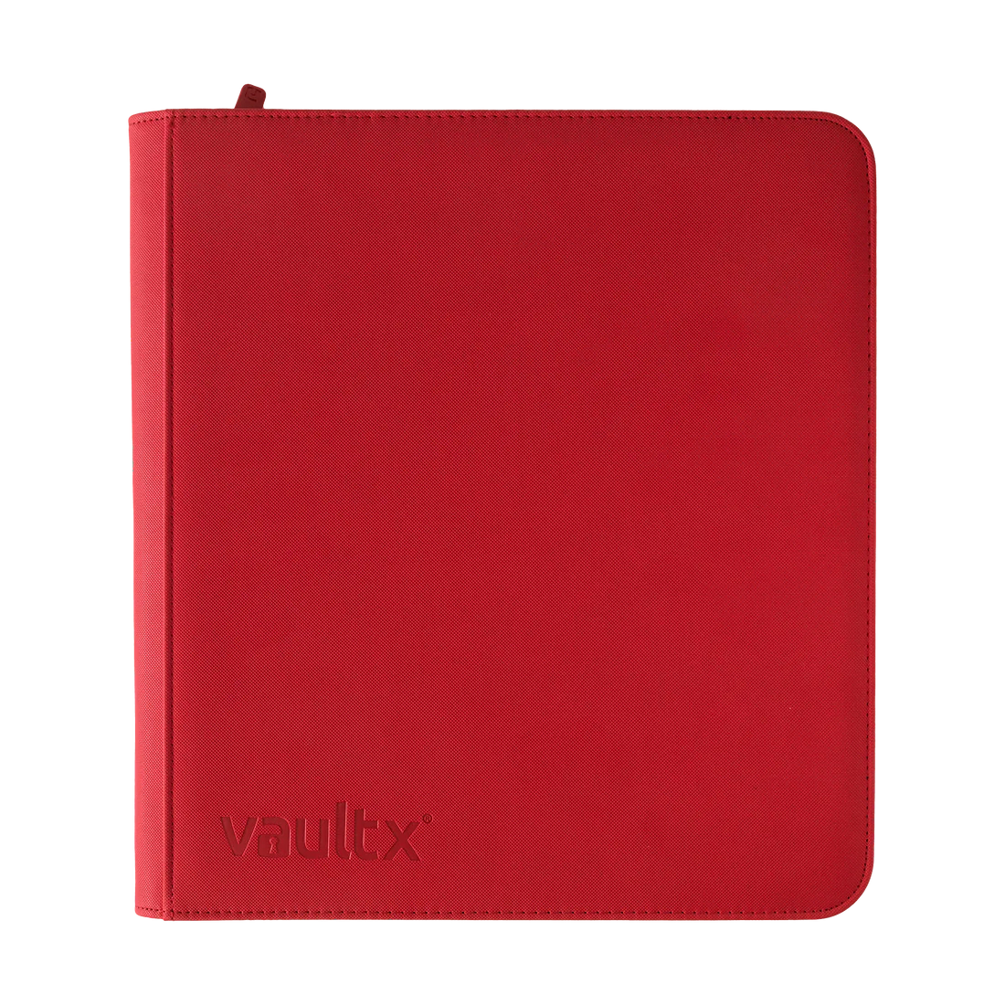 ZIP BINDER RED 12-POCKET