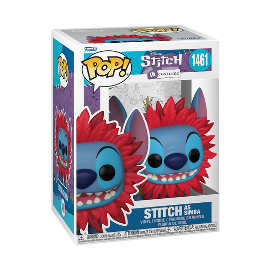 STITCH AS SIMBA - STITCH IN COSTUME