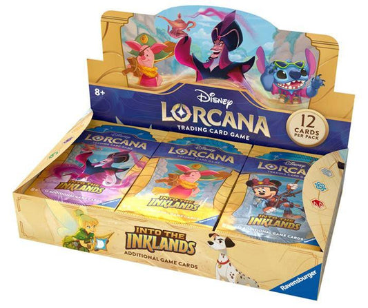 Disney Lorcana Into The Inklands - Booster Pack Display (24pc)
