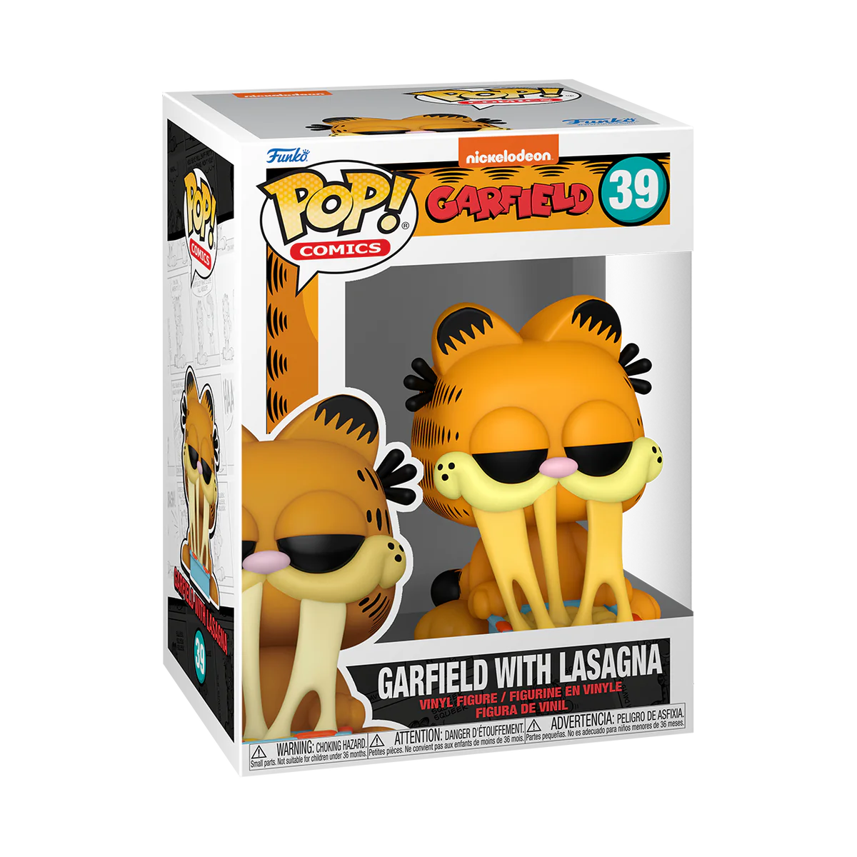 GARFIELD WITH LASAGNA