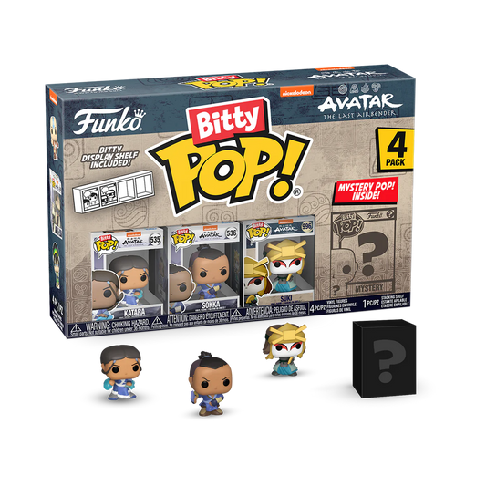 BITTY POP! AVATAR: THE LAST AIRBENDER 4-PACK SERIES 3