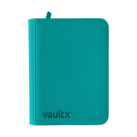 ZIP BINDER TEAL 4-POCKET