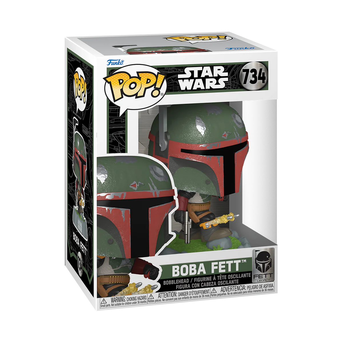 BOBA FETT (WITH ROCKETS) - STAR WARS: FETT LEGACY