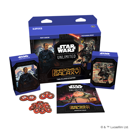 PRE ORDER - Star Wars: Unlimited Shadows of the Galaxy Two-Player Starter