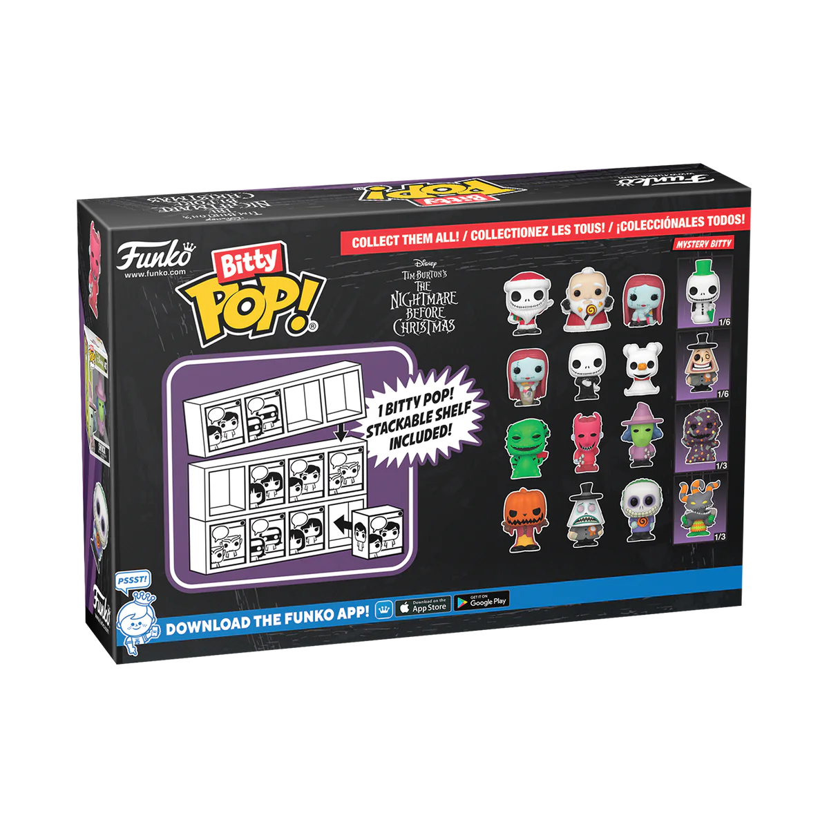 THE NIGHTMARE BEFORE CHRISTMAS 4-PACK SERIES 1