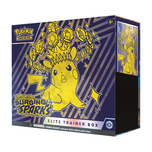 PRE ORDER - Pokémon TCG: Scarlet & Violet 8 - Surging Sparks Elite Trainer Box