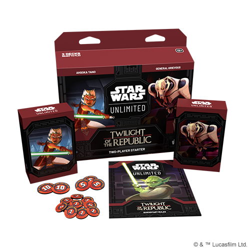 PRE ORDER - Star Wars: Unlimited Twilight of the Republic Two-Player Starter