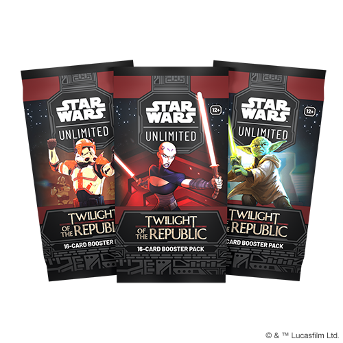 PRE ORDER - Star Wars: Unlimited Twilight of the Republic Booster Pack